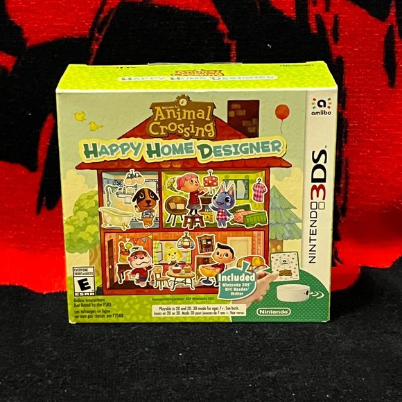 Nintendo 3DS. Animal Crossing Happy Home Designer. Big Box Edition. C/W Cards. - Picture 1 of 7